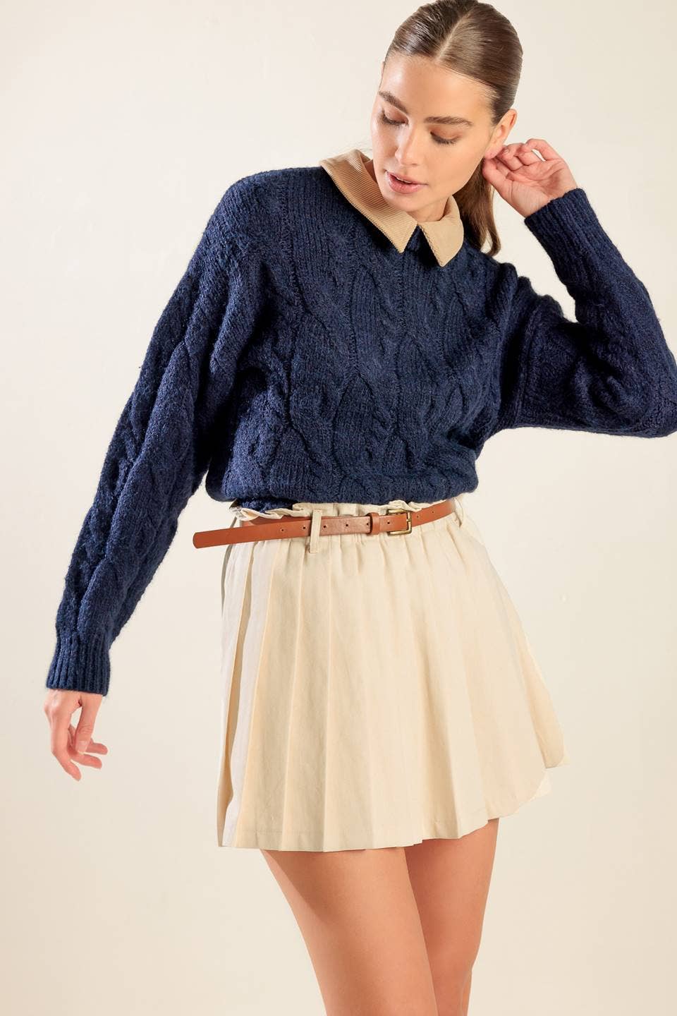 Cristelle Collared Sweater