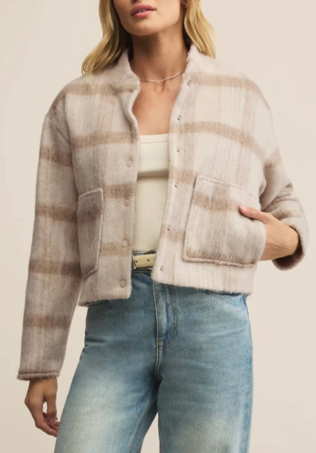 Cambridge Plaid Jacket by Z Supply