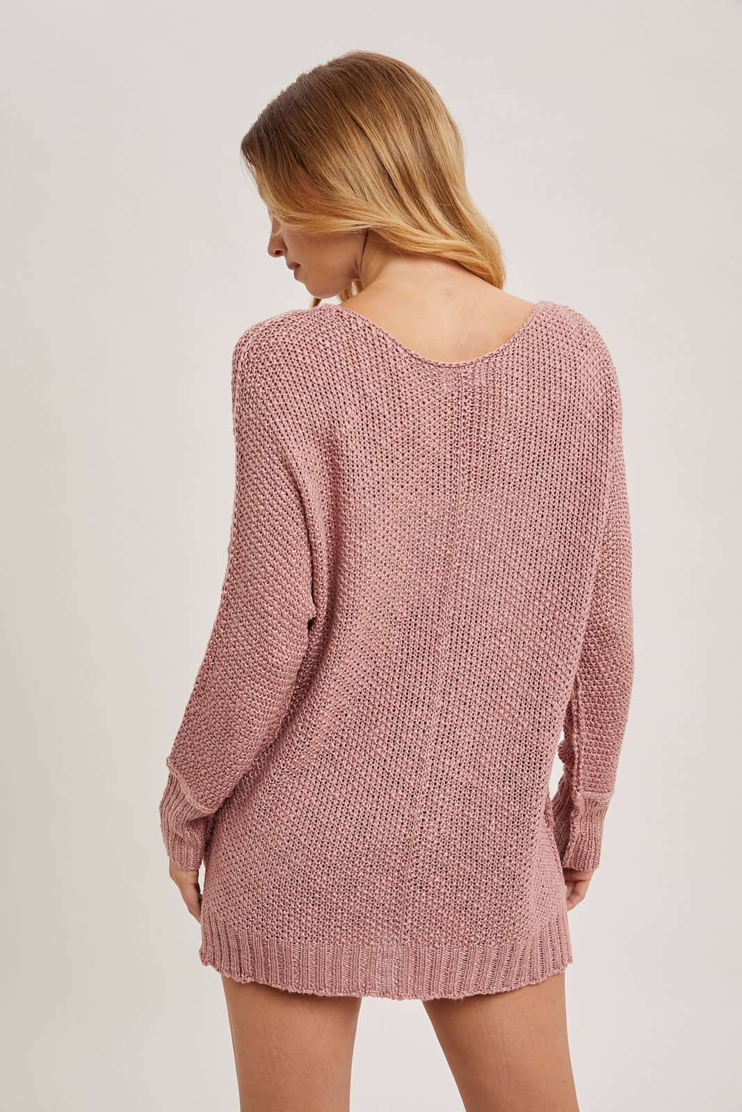 Reverse Seam Sweater