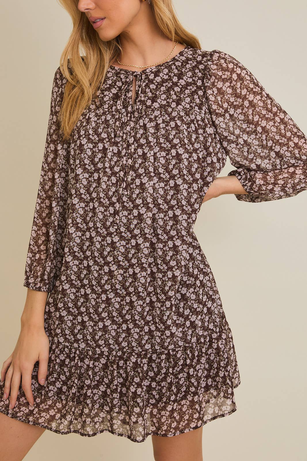 Flare Mini Dress