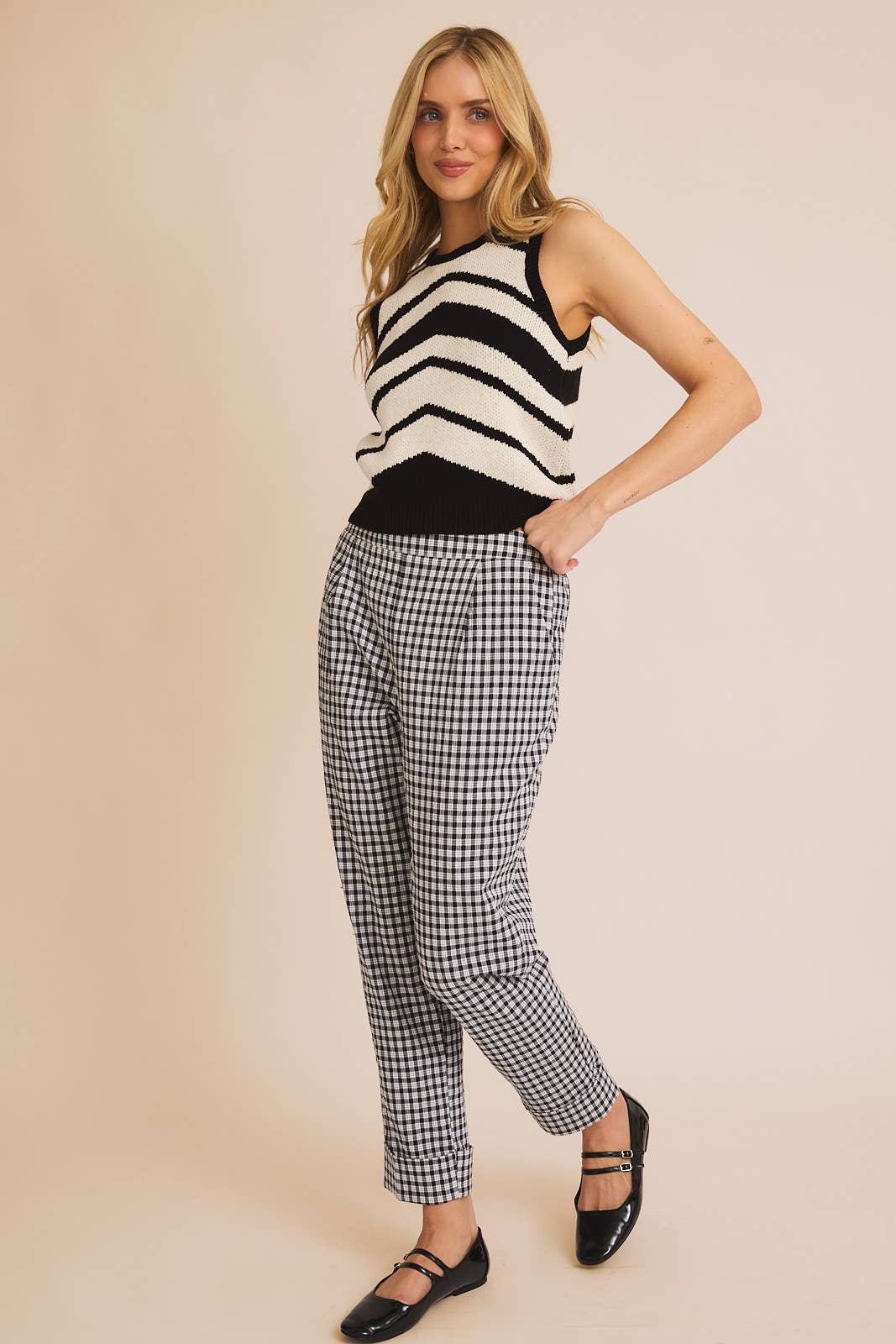 Sleeveless Sweater Tank