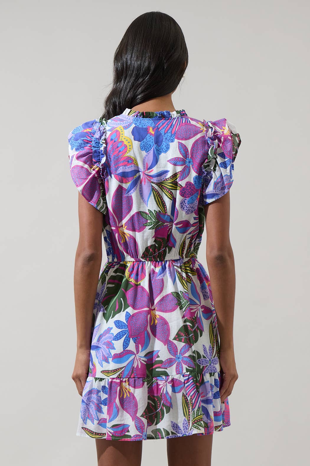 Evren Tropics Sardy Mini Dress