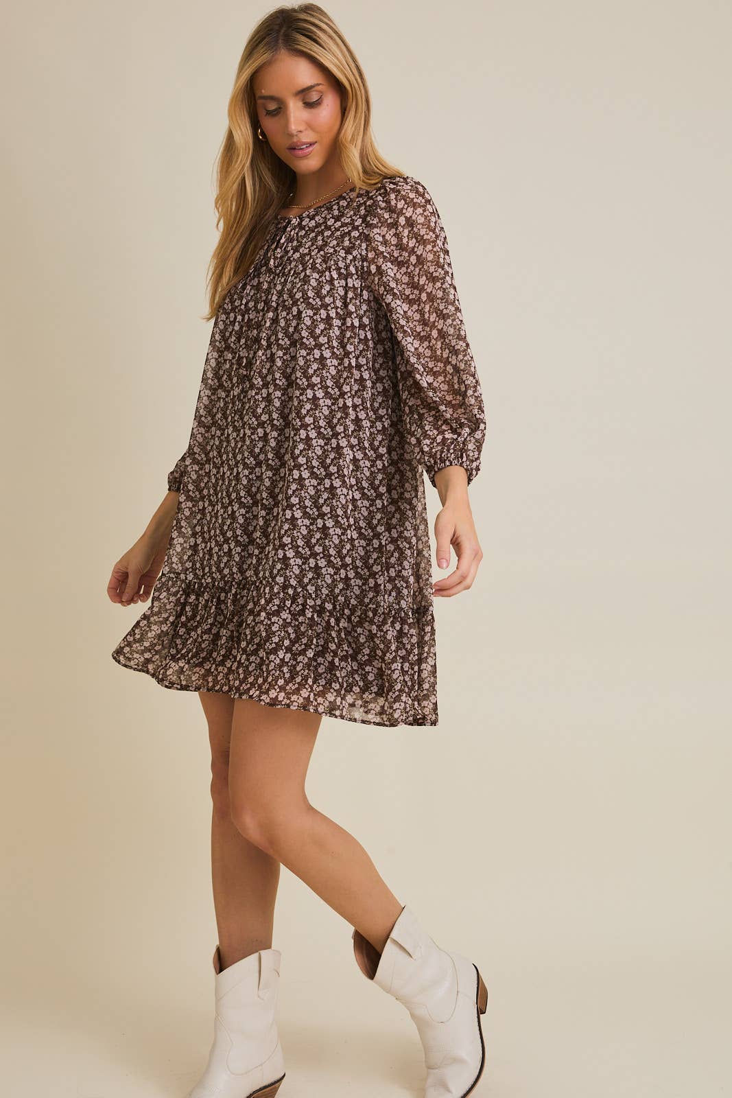 Flare Mini Dress