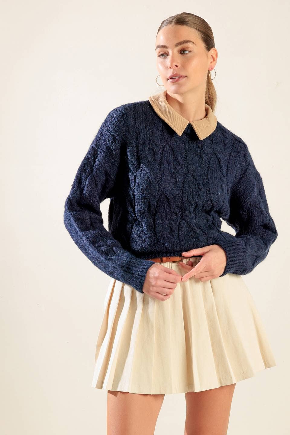 Cristelle Collared Sweater