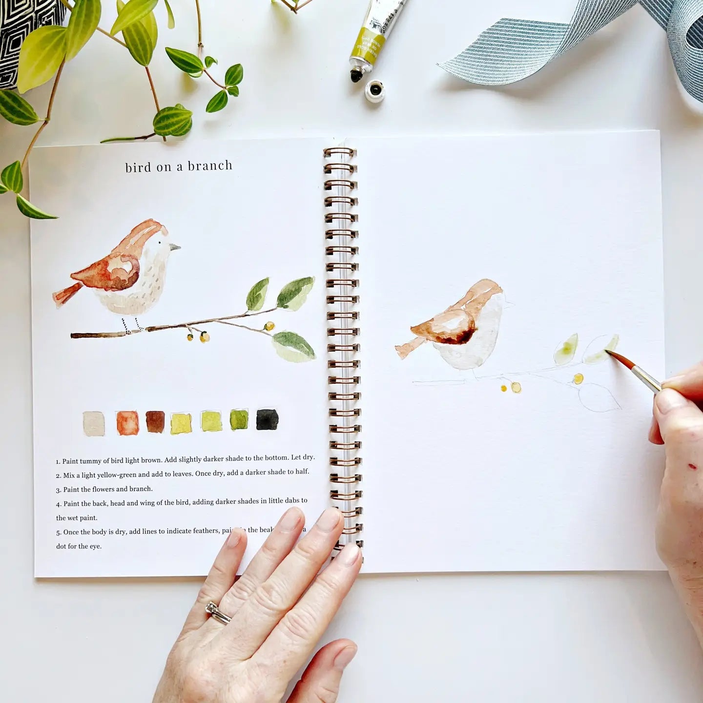 Watercolor Workbook by Emily Lex