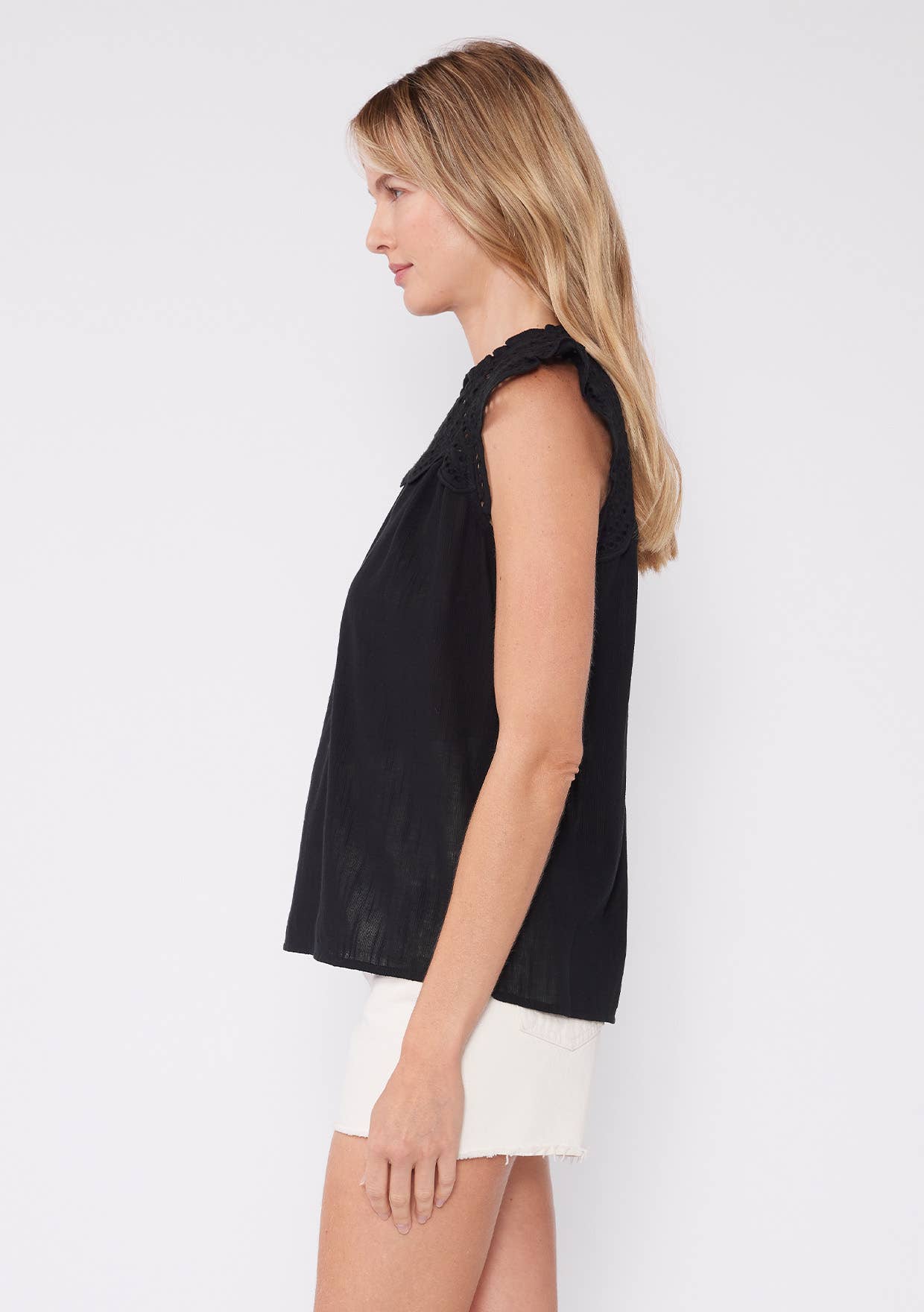 Clara Eyelet Tank