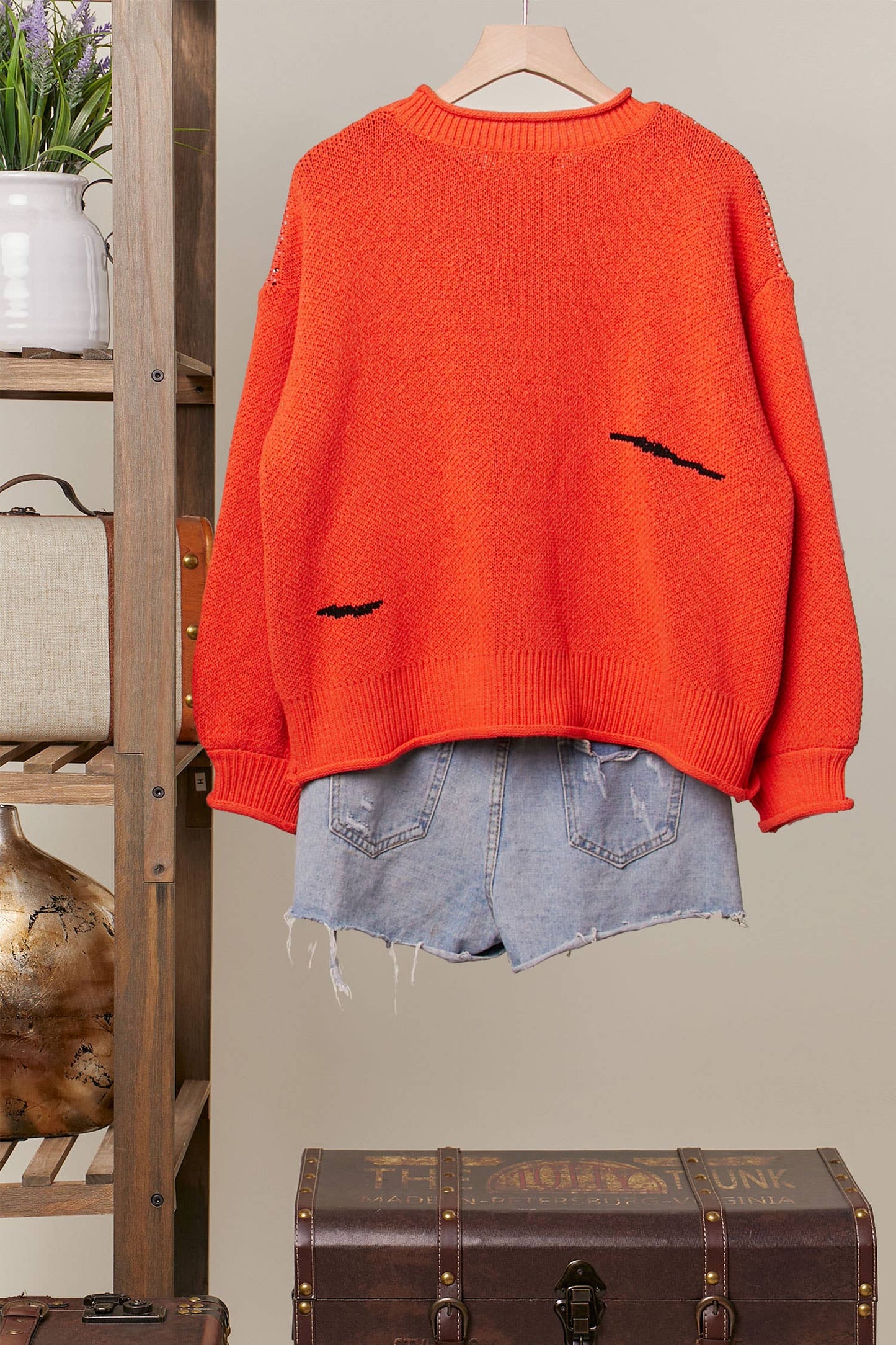 Halloween Spooky Face Sweater