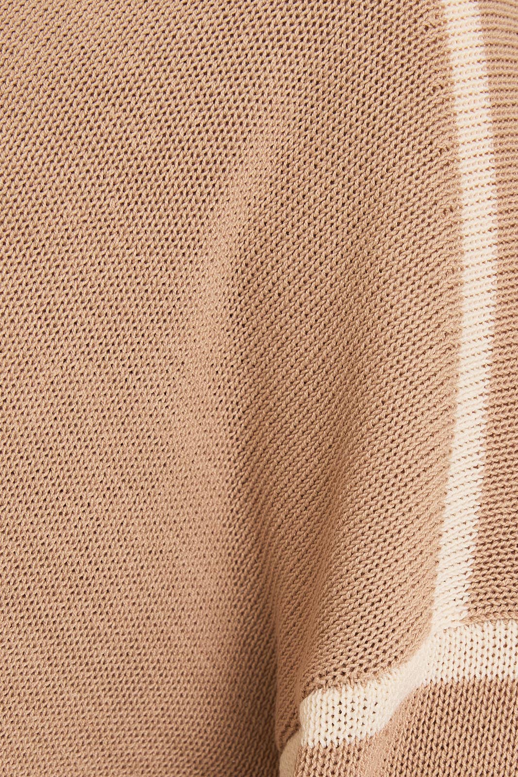 Contrast Sleeve Sweater