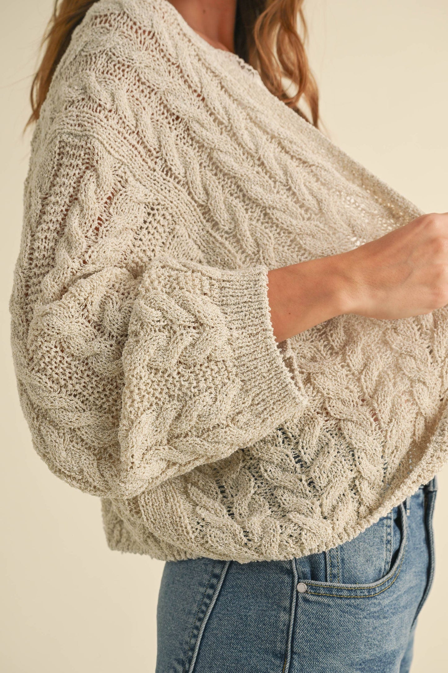 Light Weight Knitted Cardigan