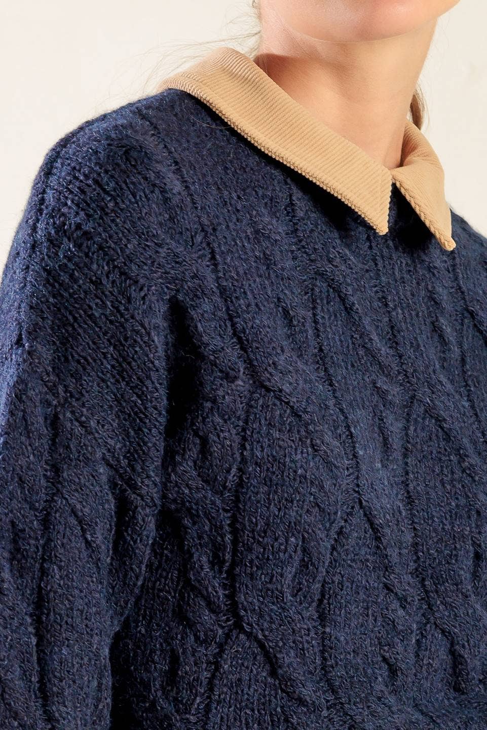 Cristelle Collared Sweater