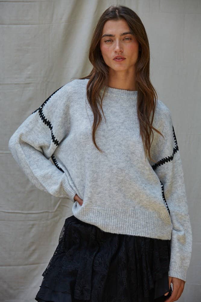 Stitch Detail Sweater