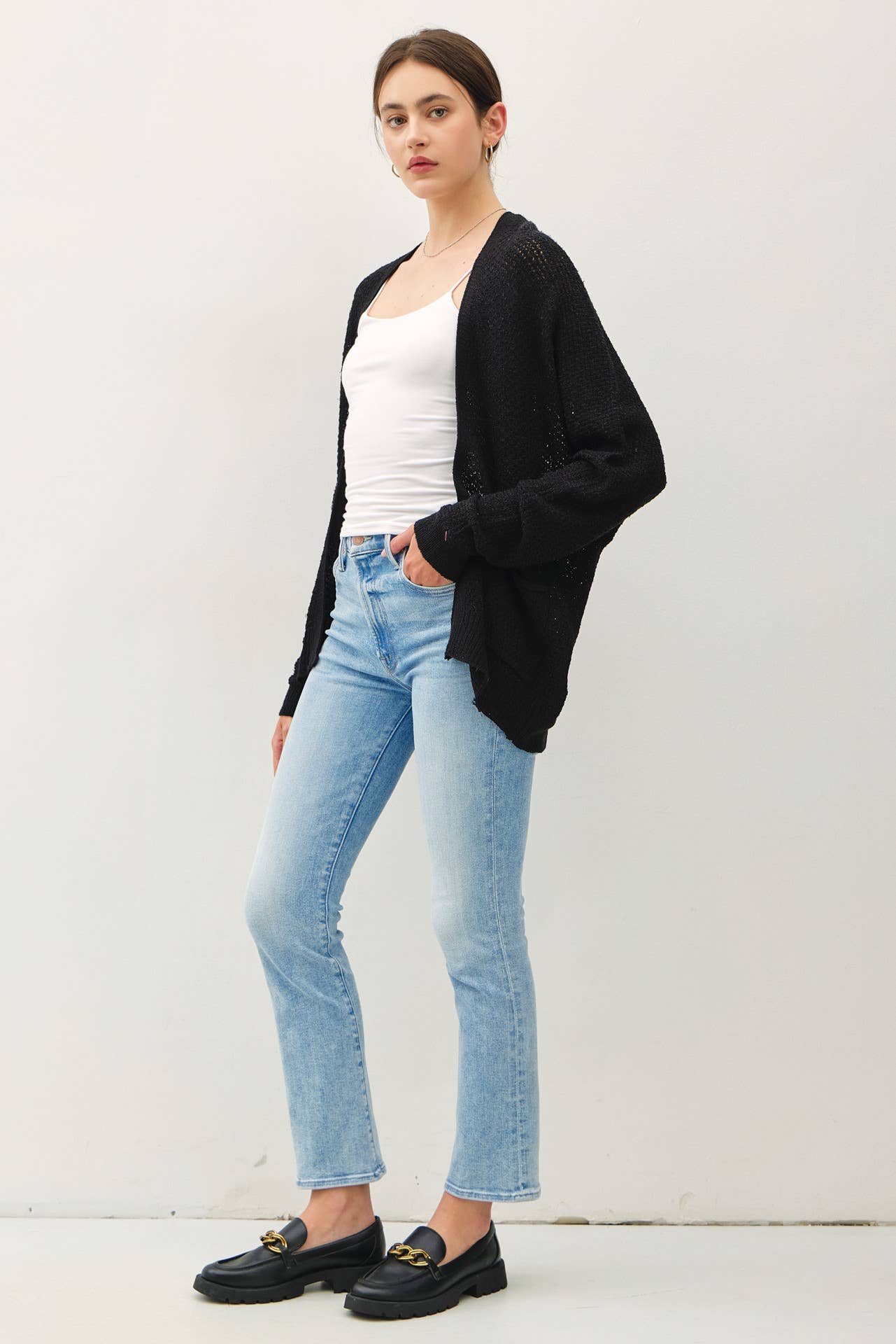 Crochet Cropped Kimoni