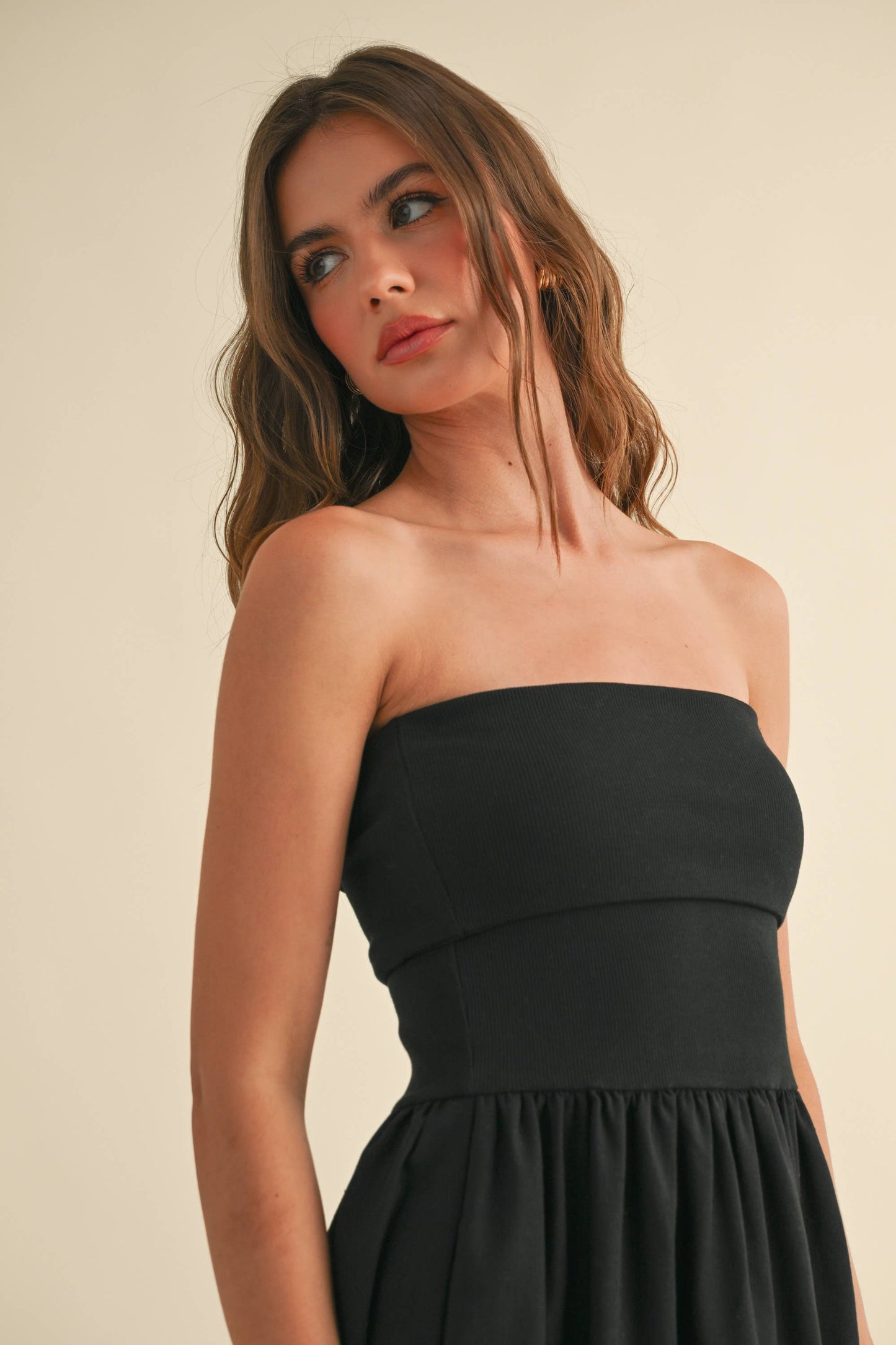 Linen Ribbed Dress