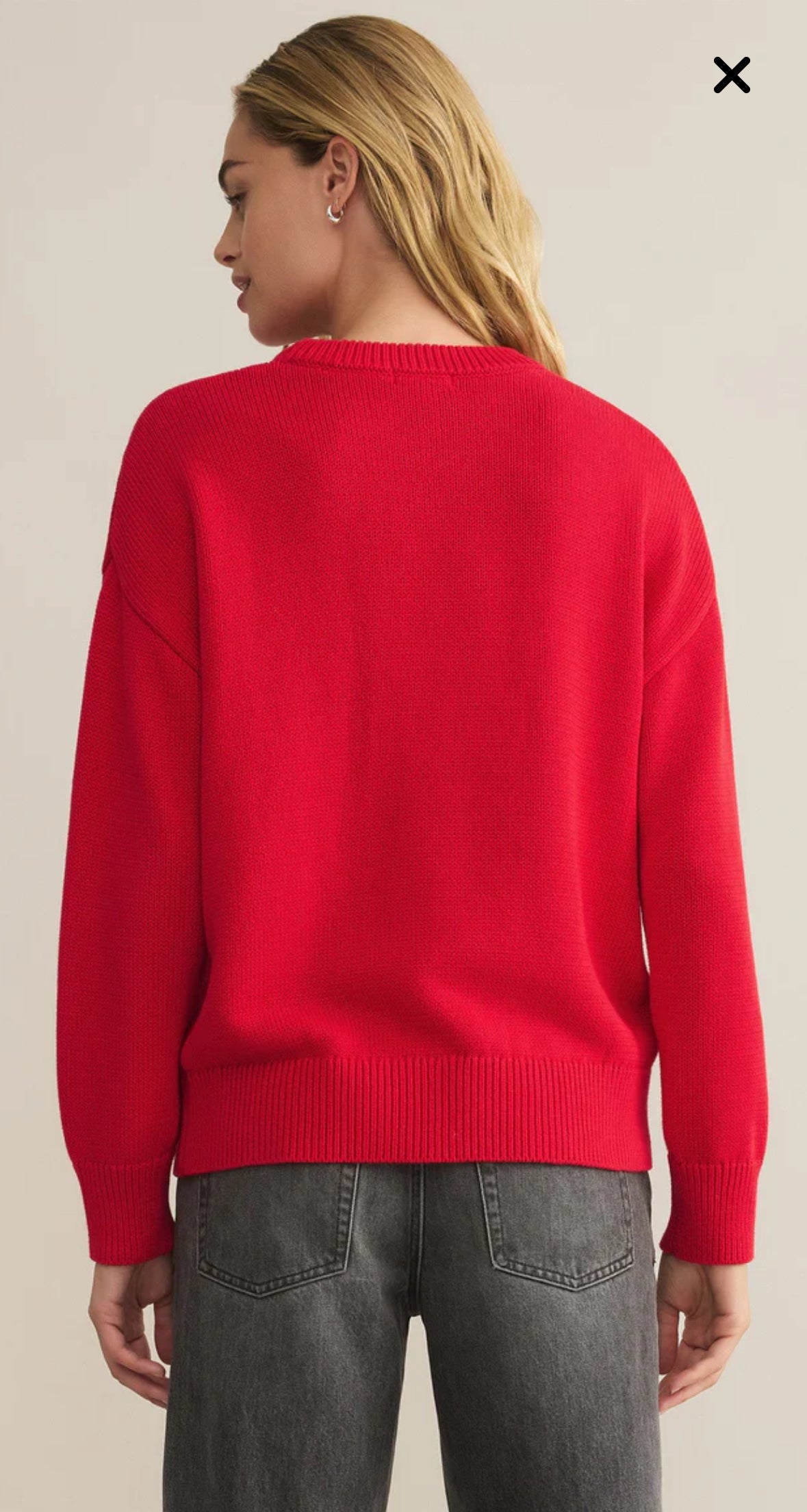 Love Notes Boyfriend Sweater by Z Supply