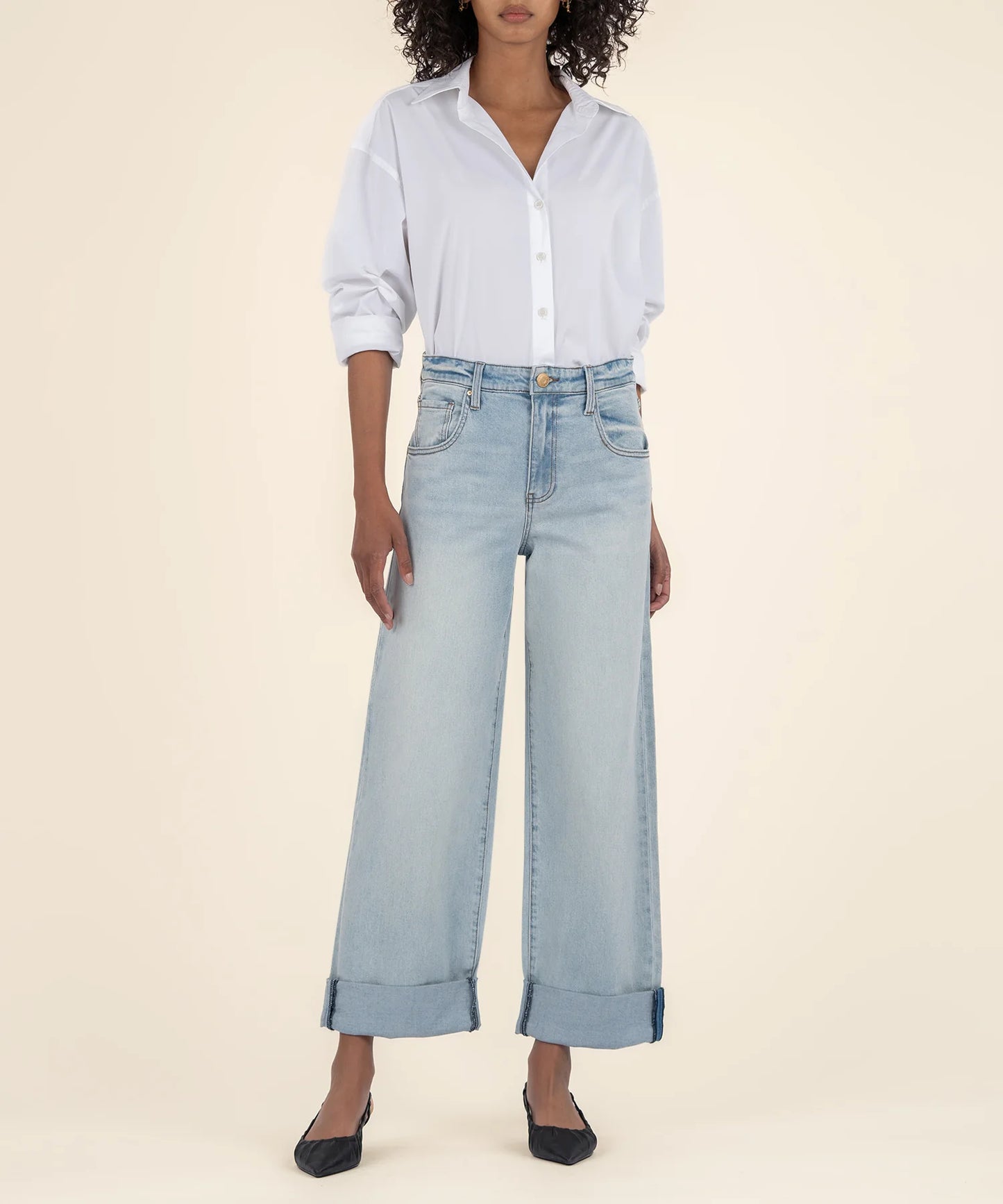 Gwen High Rise Wide Leg by Kut from Kloth