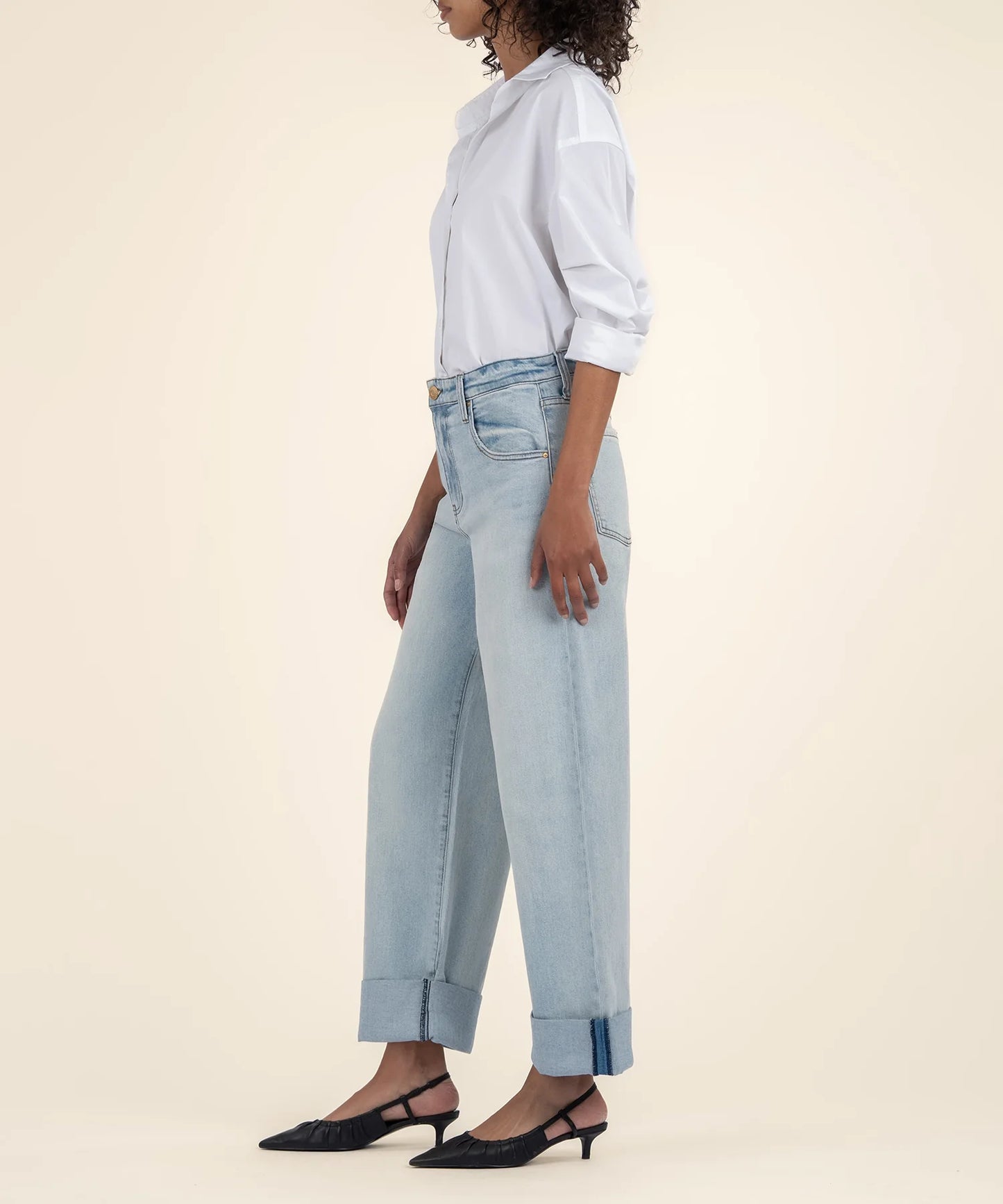 Gwen High Rise Wide Leg by Kut from Kloth