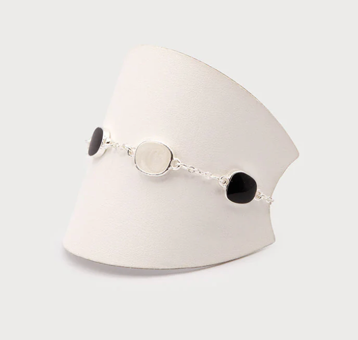 Two Toned Acrylic Bracelet