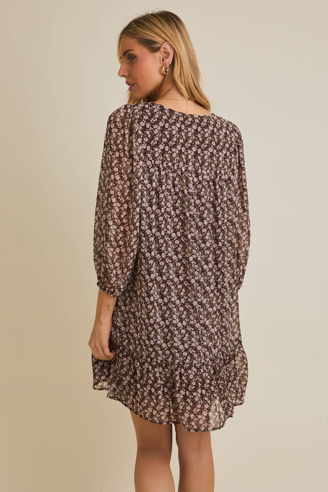 Flare Mini Dress