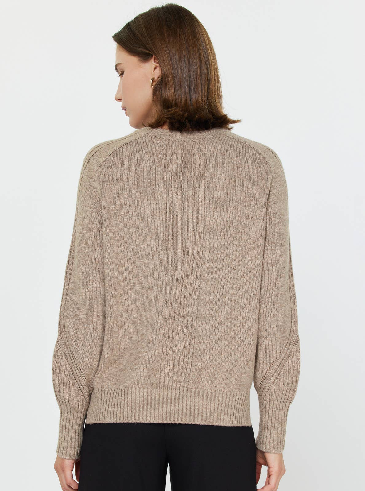 Cashmere Blend Embroidered Sweater