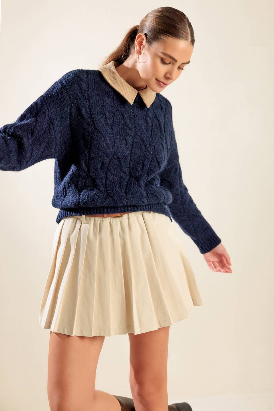 Cristelle Collared Sweater