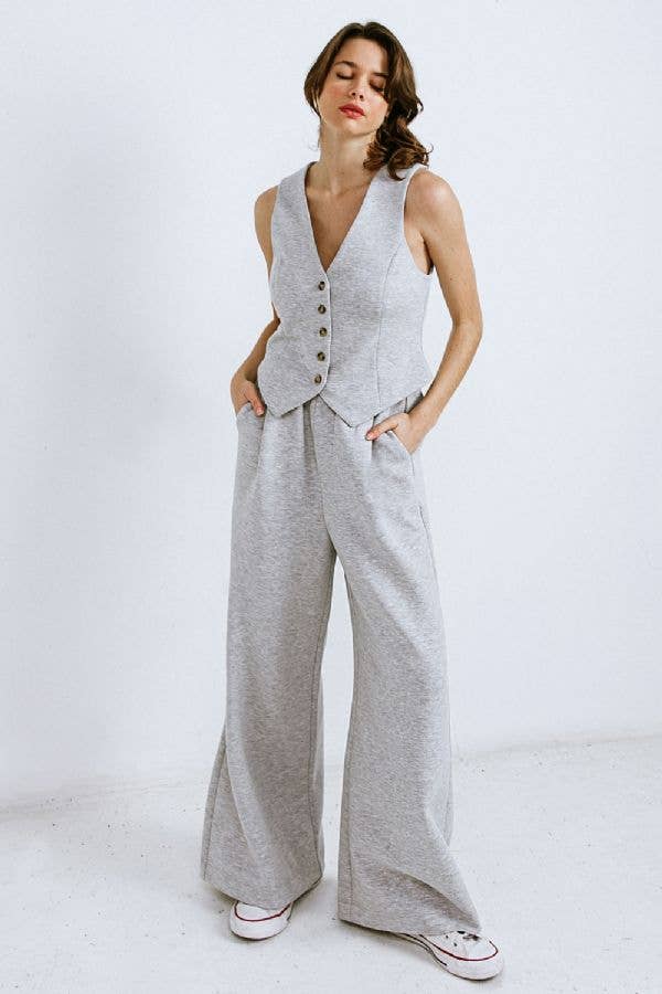 Ponti Knit Vest