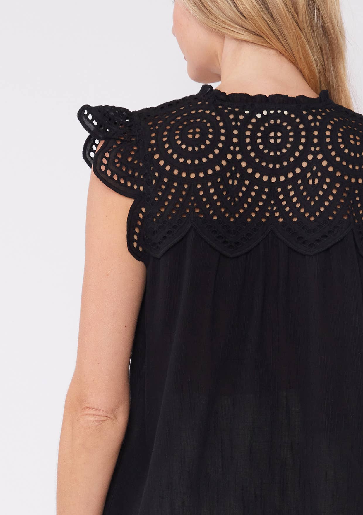Clara Eyelet Tank