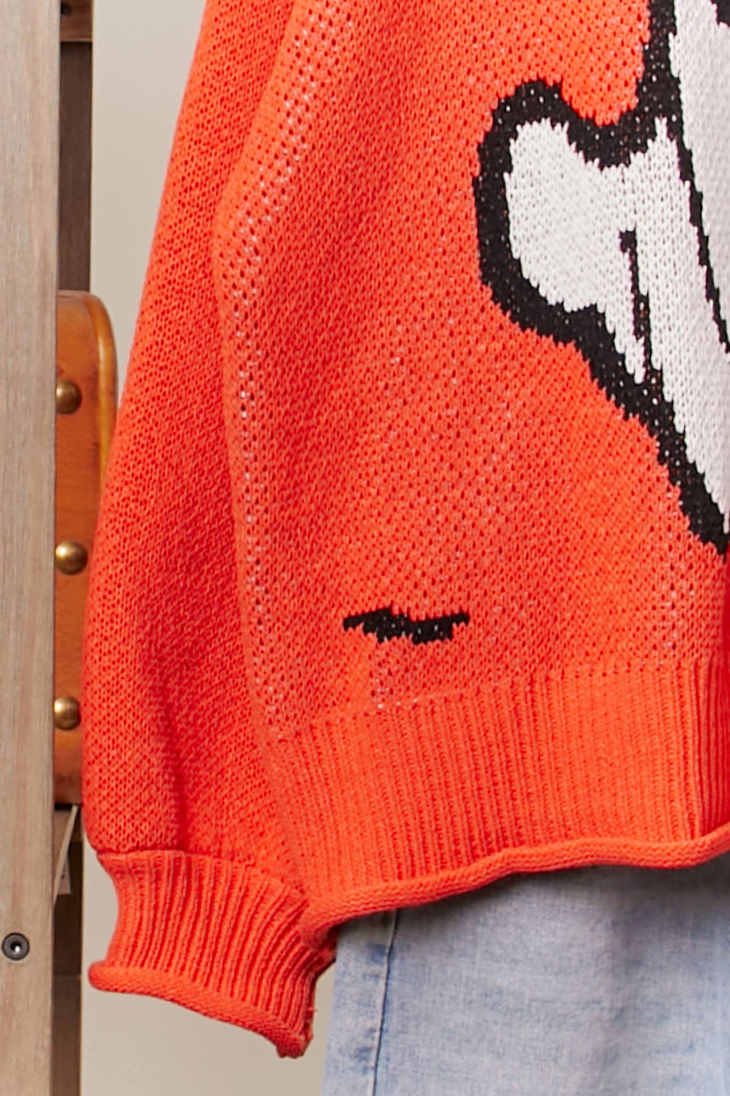 Halloween Spooky Face Sweater