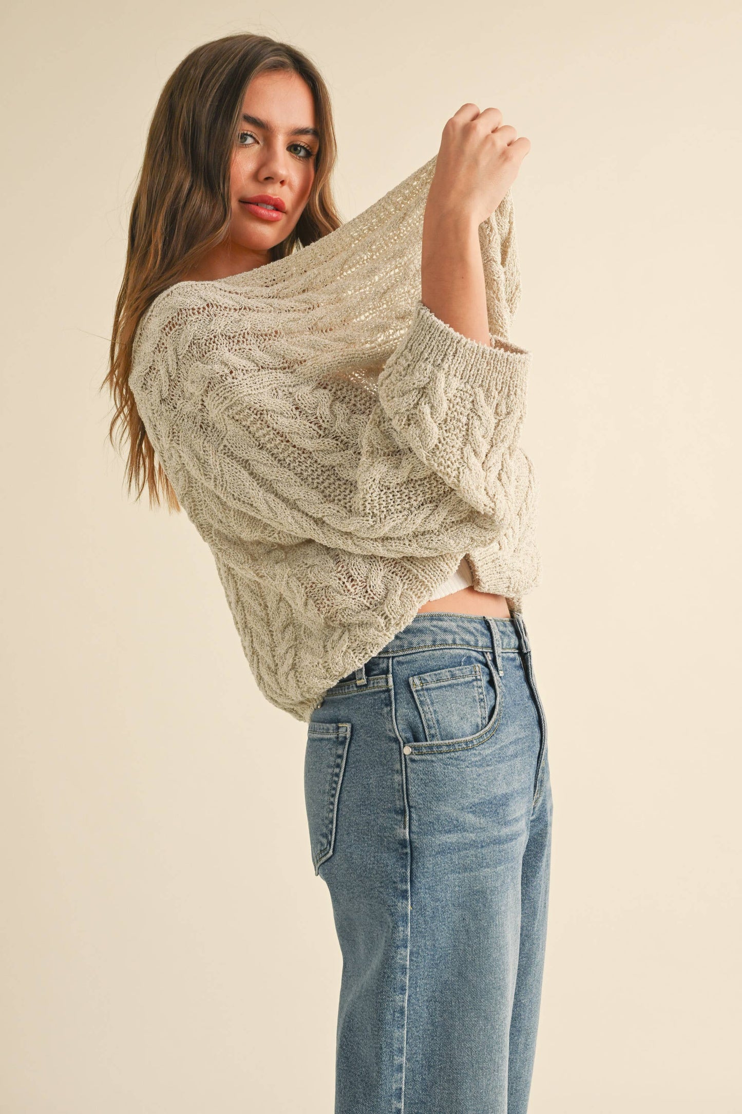 Light Weight Knitted Cardigan