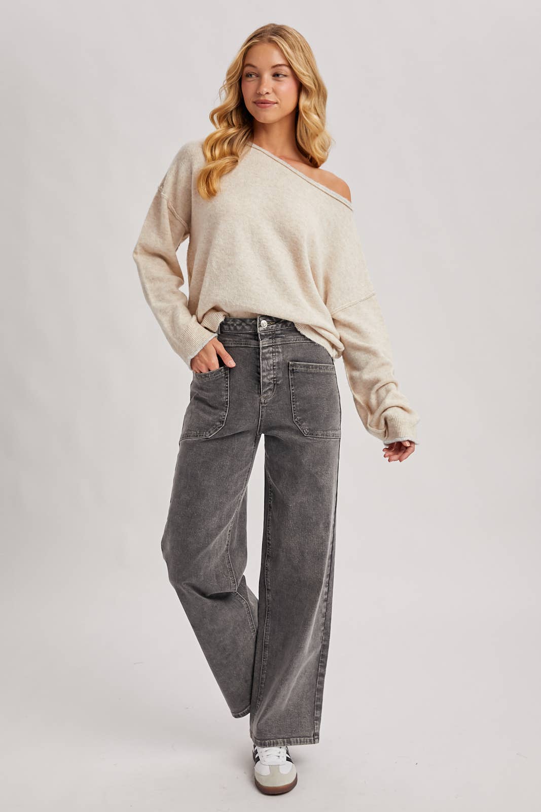 Boat Neck Sweater