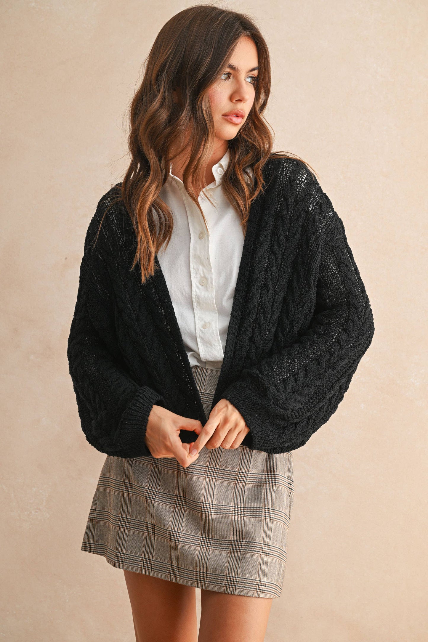 Light Weight Knitted Cardigan