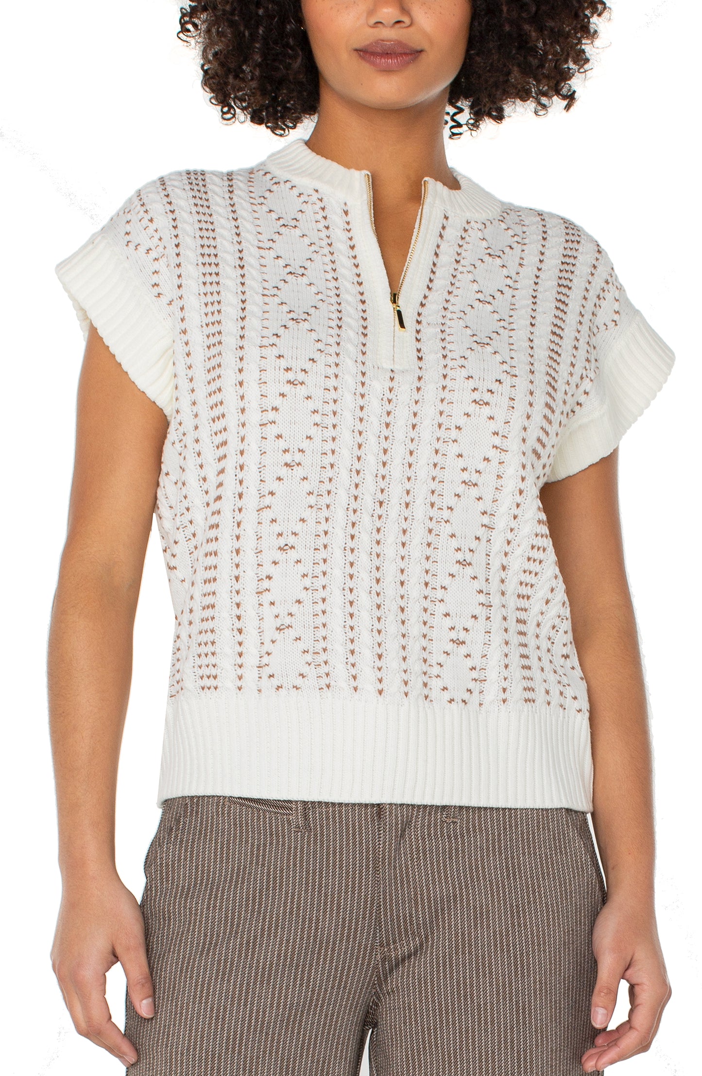 Cap Sleeve Dolman Sweater by Liverpool