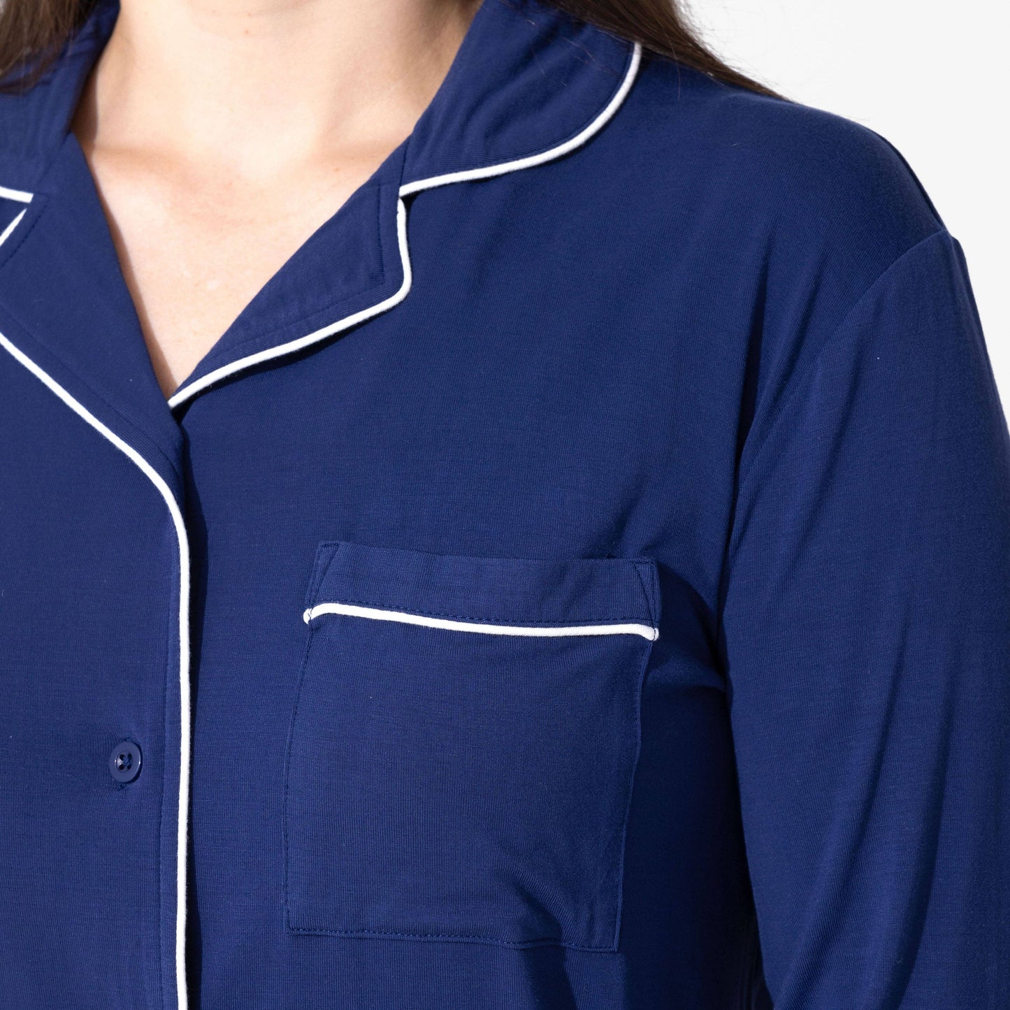 Indigo Blue Bamboo Women's Pajama Set