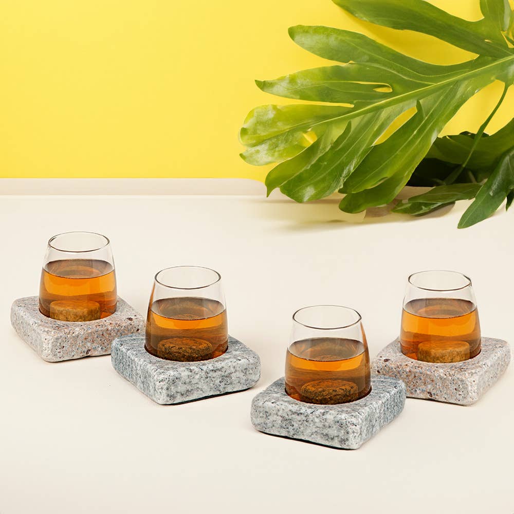 Wine Chilling Coaster Set