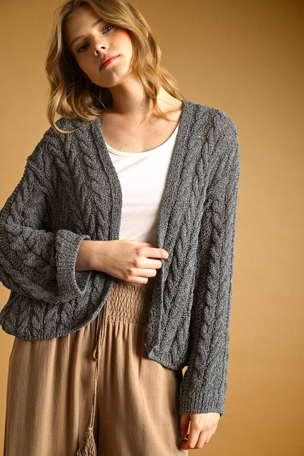 Light Weight Knitted Cardigan