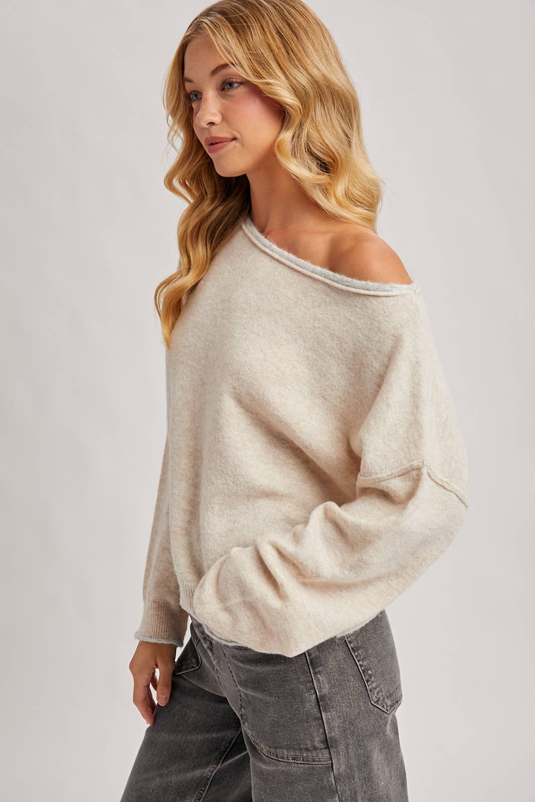 Boat Neck Sweater