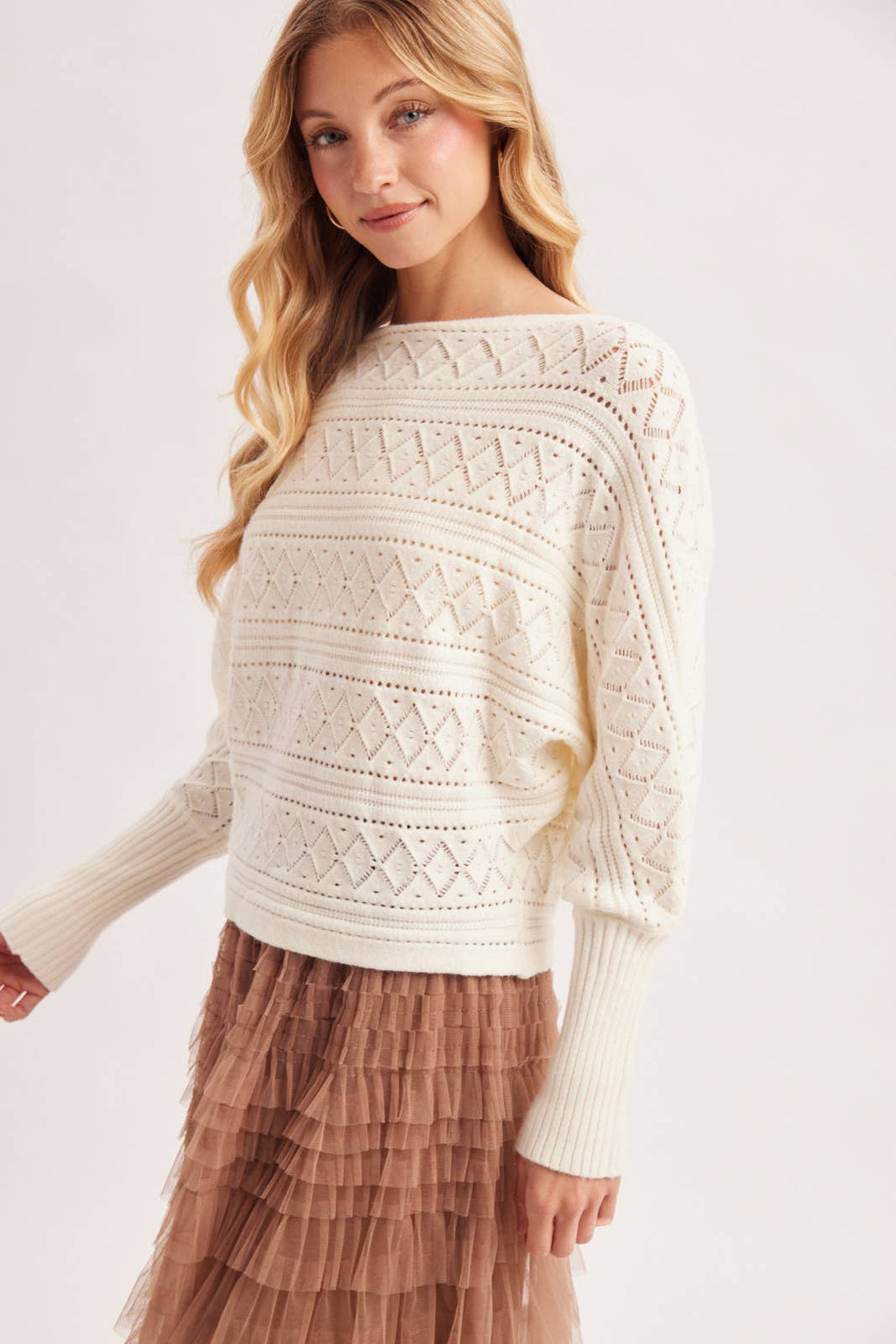 Balloon Sleeve Sweater