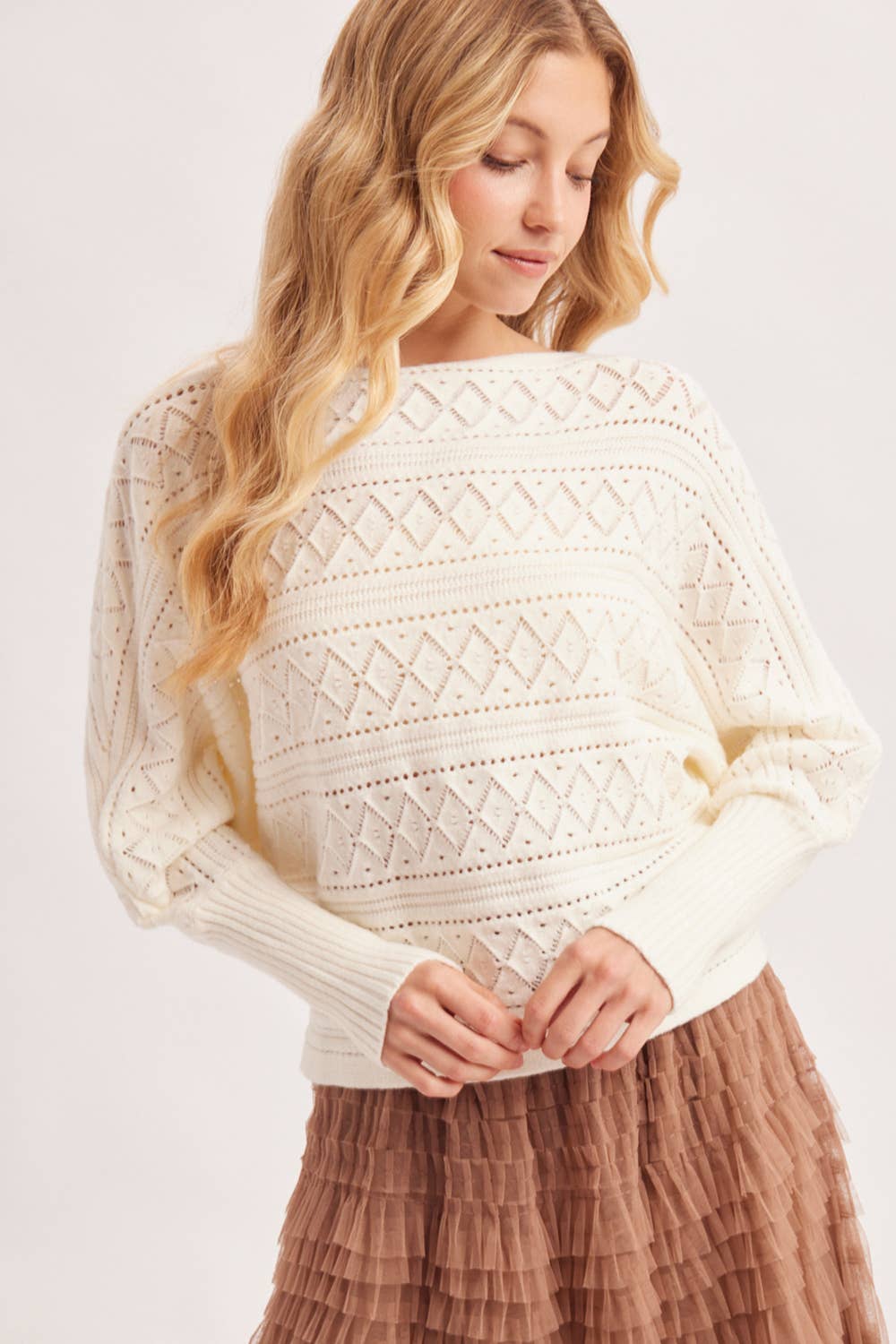 Balloon Sleeve Sweater