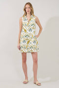 Lexya Collared Shift Mini Dress Tigress
