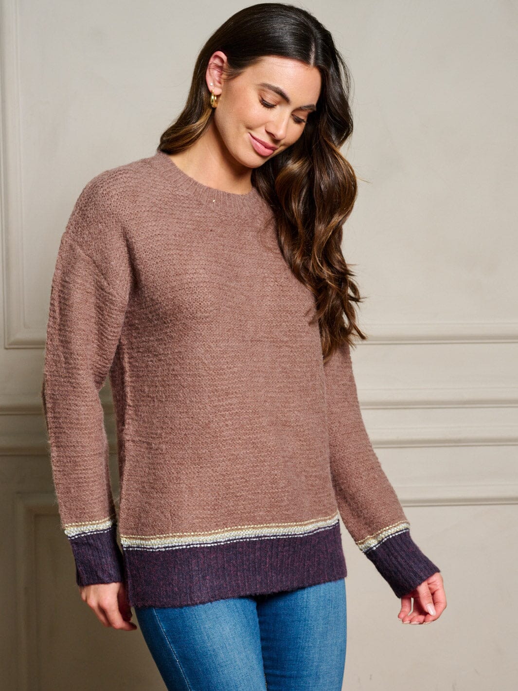 Emma Colorblock Sweater