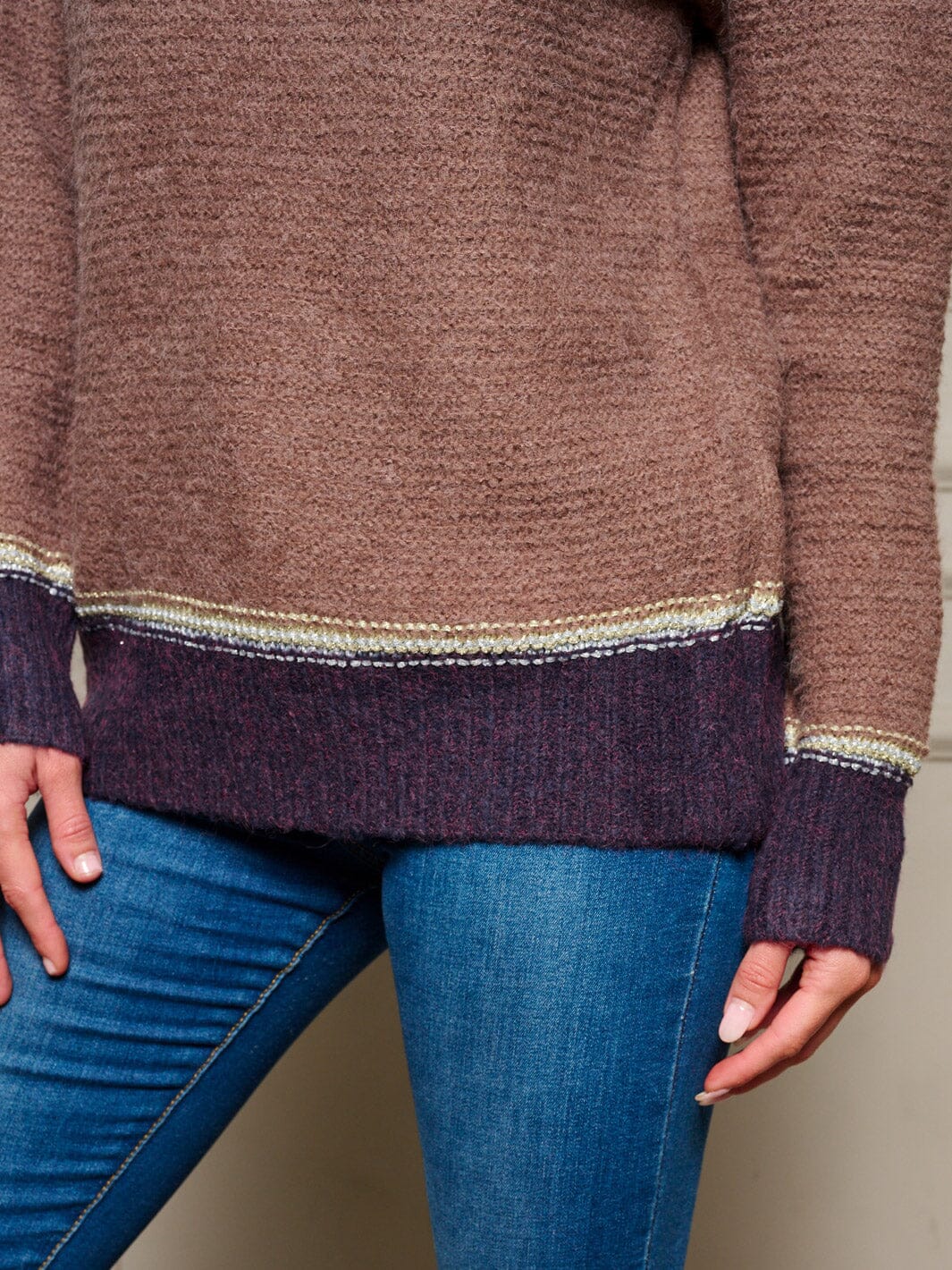 Emma Colorblock Sweater