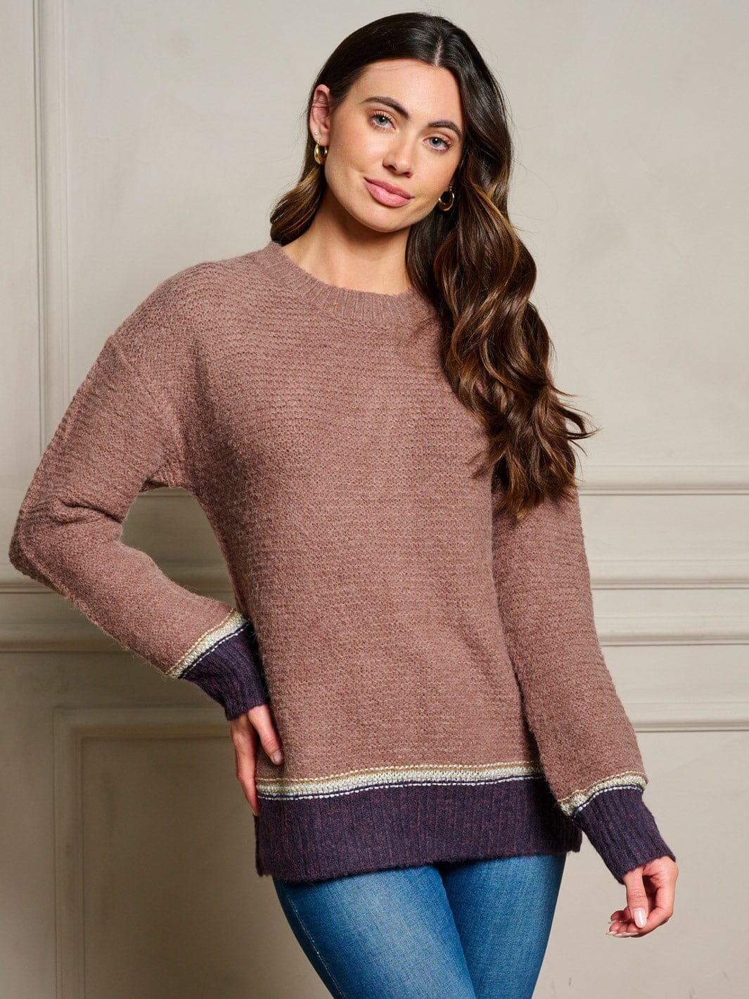 Emma Colorblock Sweater