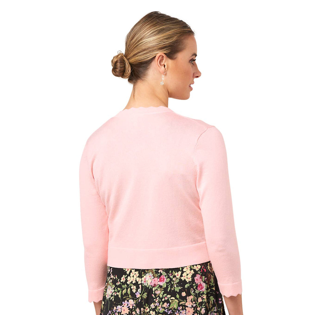 Scallop Trimmed Shrug