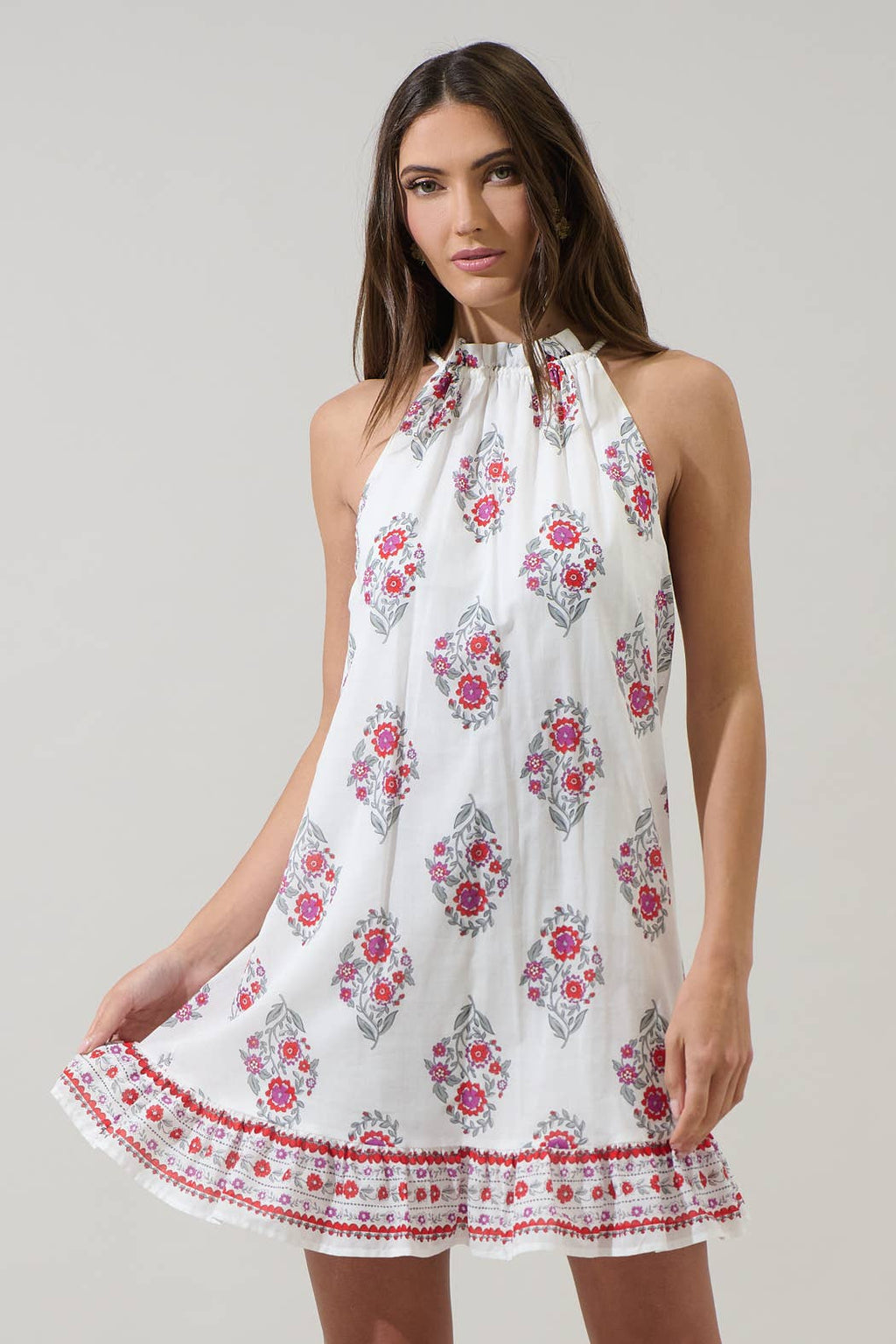 Nelina Floral Whira Shift Mini Dress