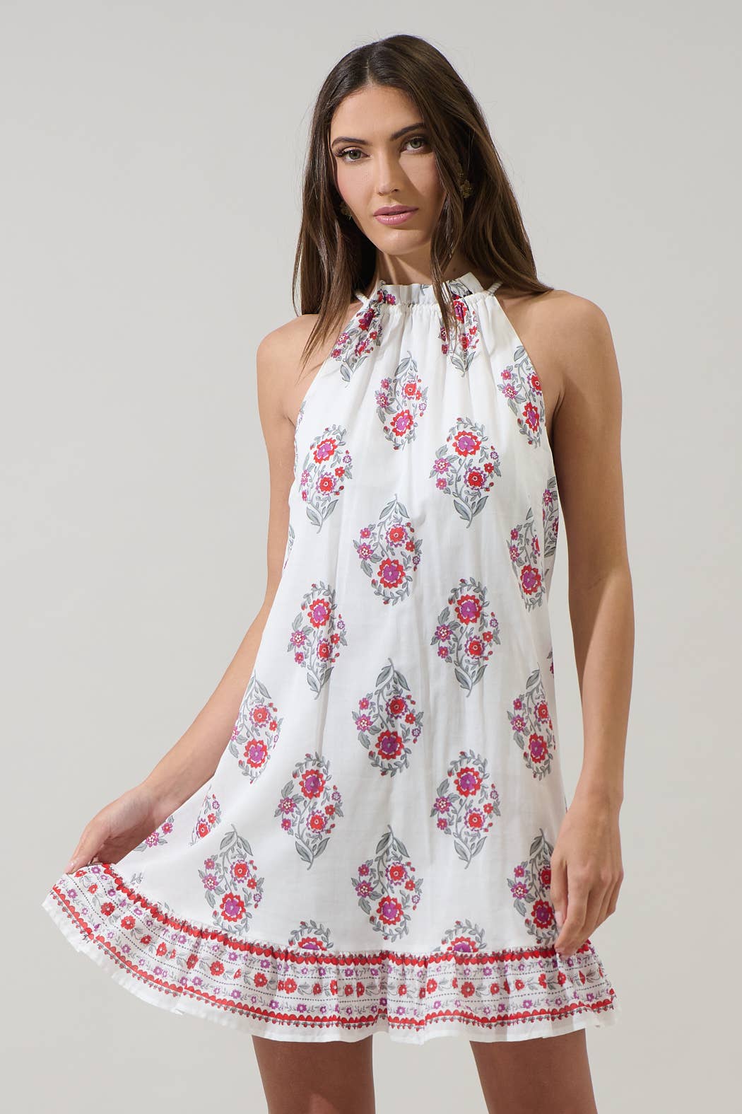 Nelina Floral Whira Shift Mini Dress