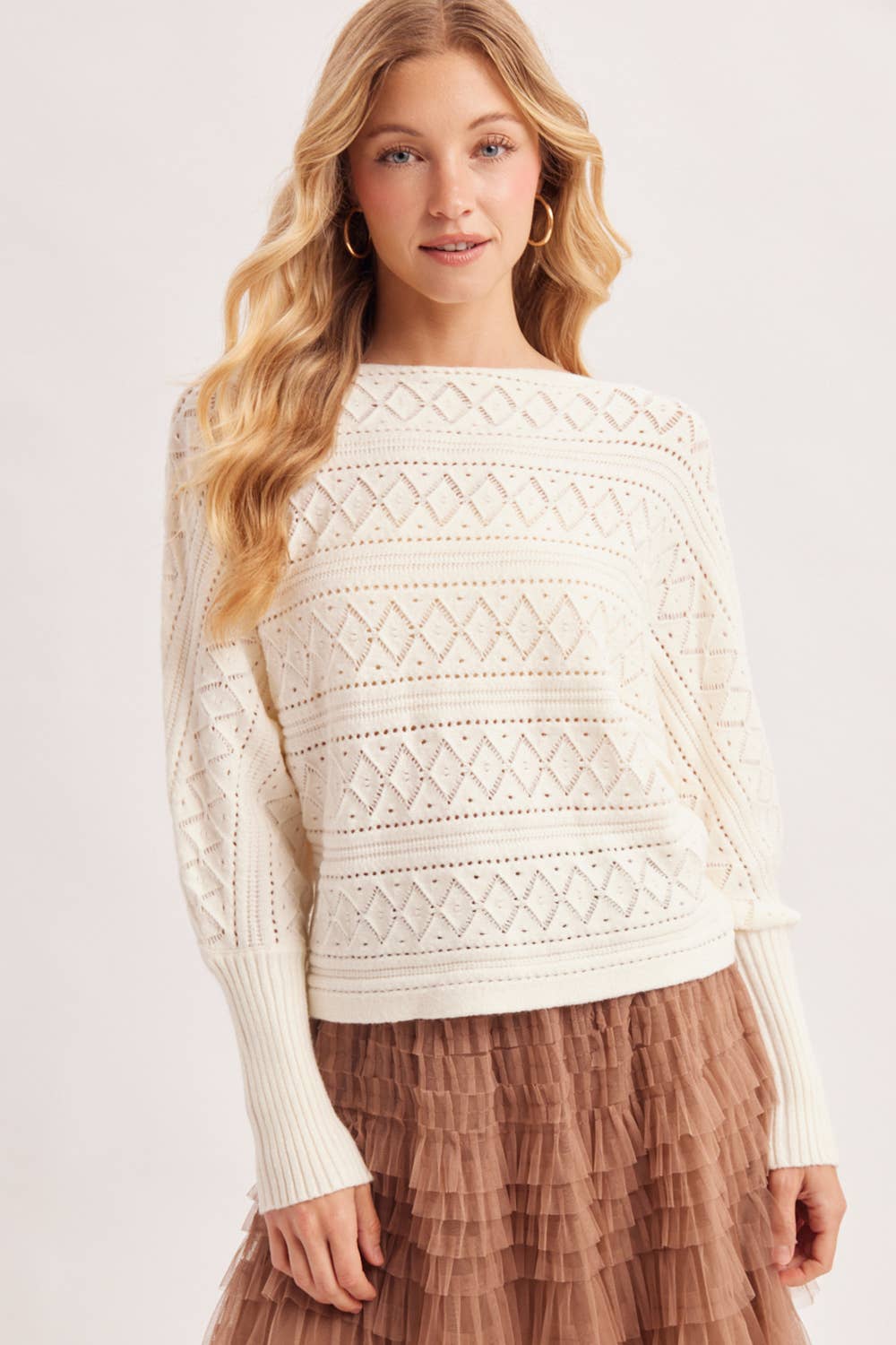 Balloon Sleeve Sweater