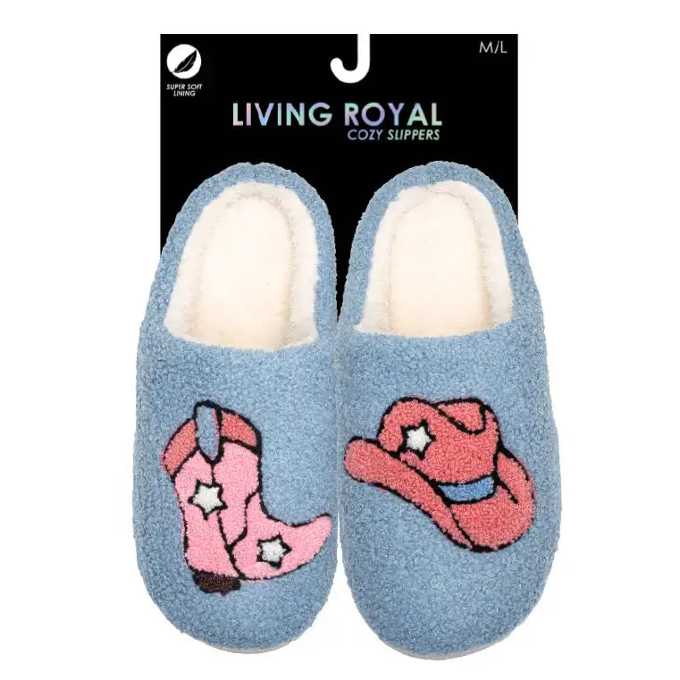 Indoor / Outdoor Slippers-Black & White Checkered w/Cherries