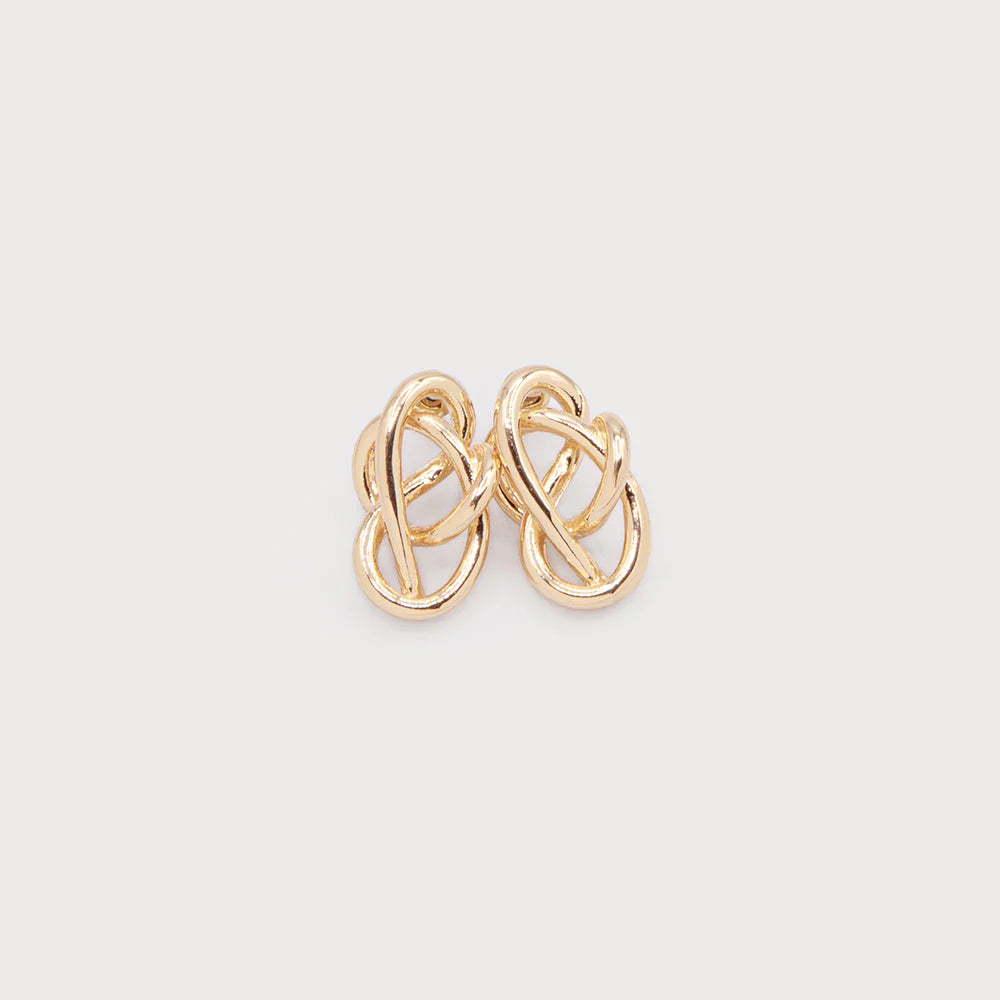 2778 Interlaced Earring on Post