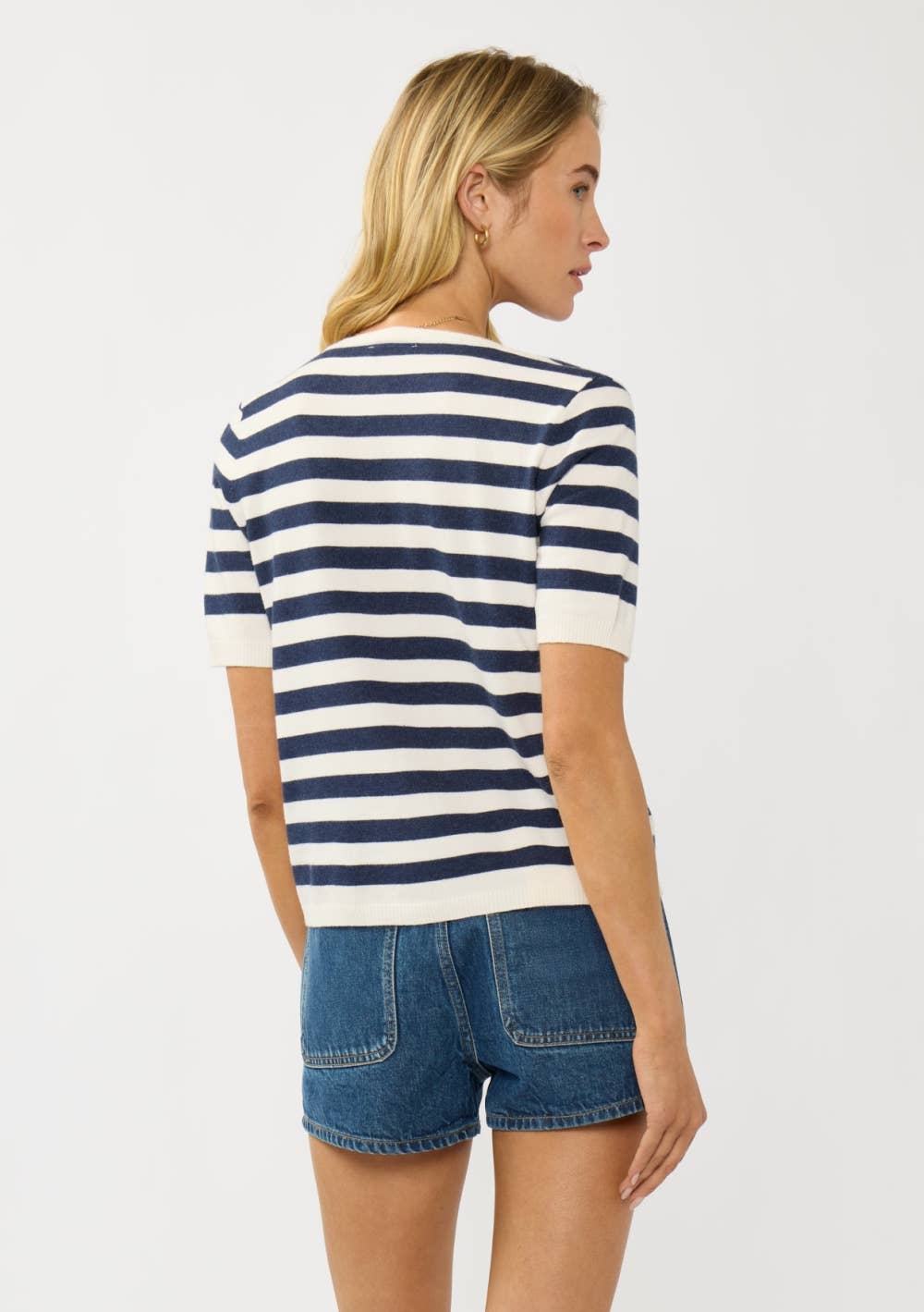 Stripe Polo Top