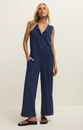 Fiona Jersey Denim Jumpsuit by Z Supply