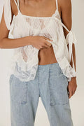 Free people Breezy Pull on Denim